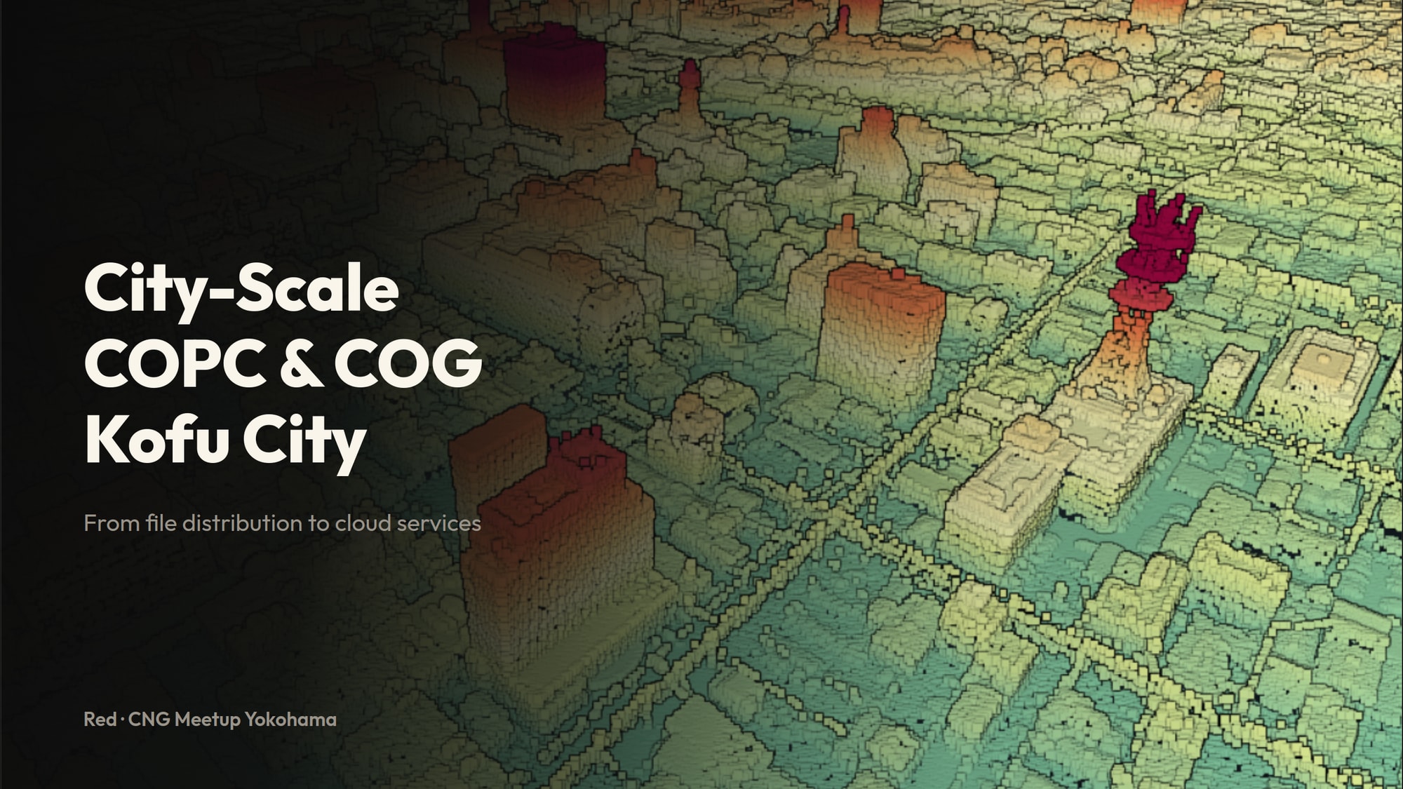 都市まるごとの COPC と COG — 甲府市、ファイル配布からクラウドサービスへ — 2026