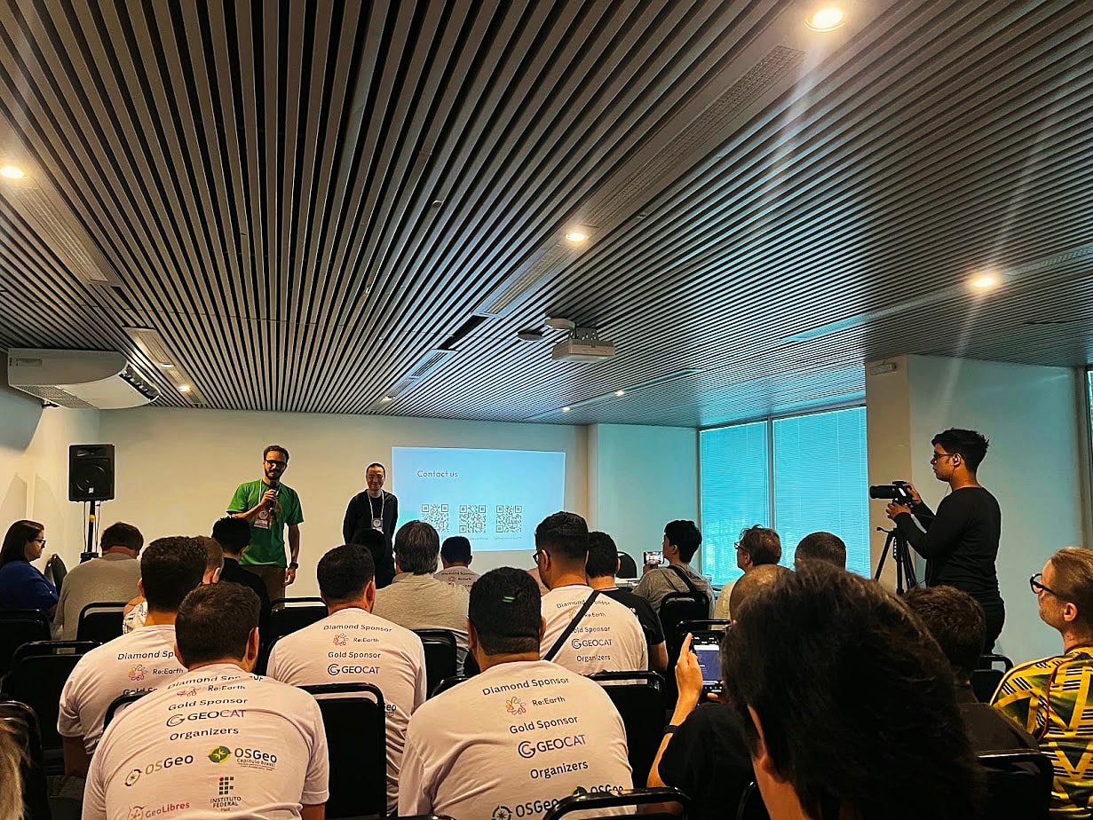 FOSS4G 2024 贝伦大会・演讲现场